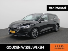 Ford Focus Wagon - 1.0 EcoBoost Hybrid Titanium X | Automaat | Virtual Cockpit | Lichtmetalen Velgen | Privac