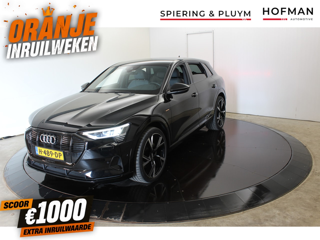 Audi e-tron - 55 quattro S-line adv 95 kWh 408 Pk SOH 100% Cam El-Aklep B&O - AutoWereld.nl