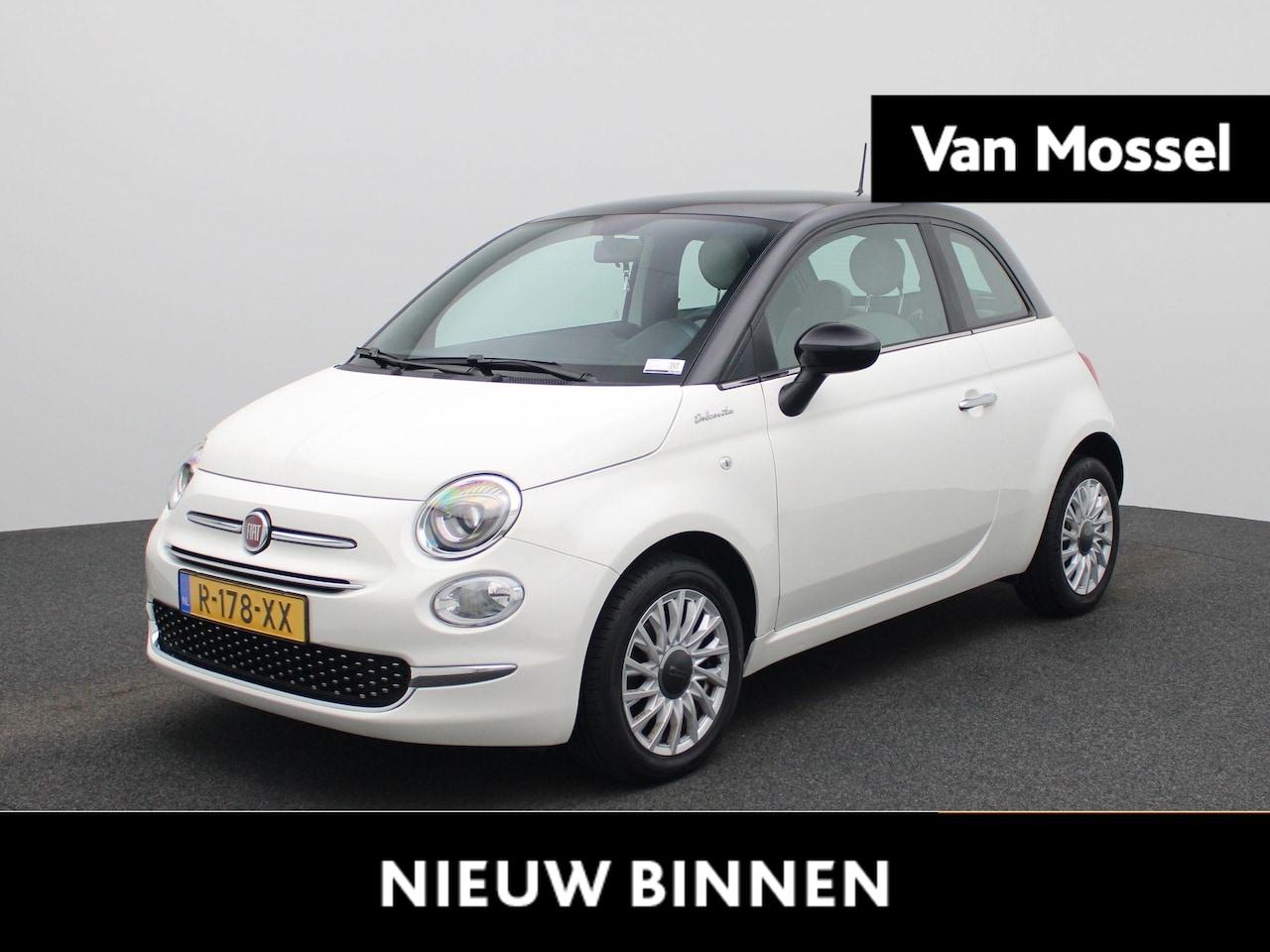 Fiat 500 - 1.0 Hybrid Dolcevita | PANORAMADAK | AIRCO | LMV | LED | - AutoWereld.nl