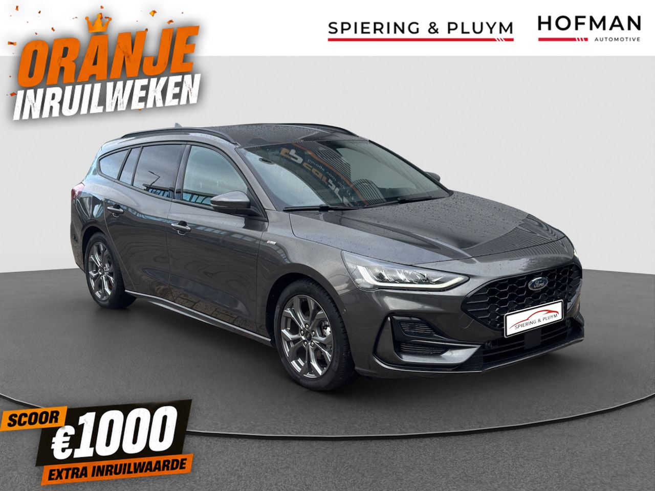 Ford Focus Wagon - 1.0 EcoBoost Hybrid ST Line | Head-Up | Winter Pack | Driver Assist pack - AutoWereld.nl