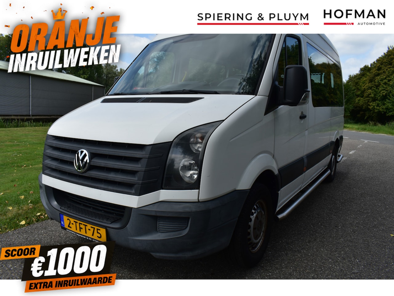 Volkswagen Crafter - Nw Koppeling L2H2 Airco 9 pers Rolstoel lift bus 35 2.0 TDI - AutoWereld.nl