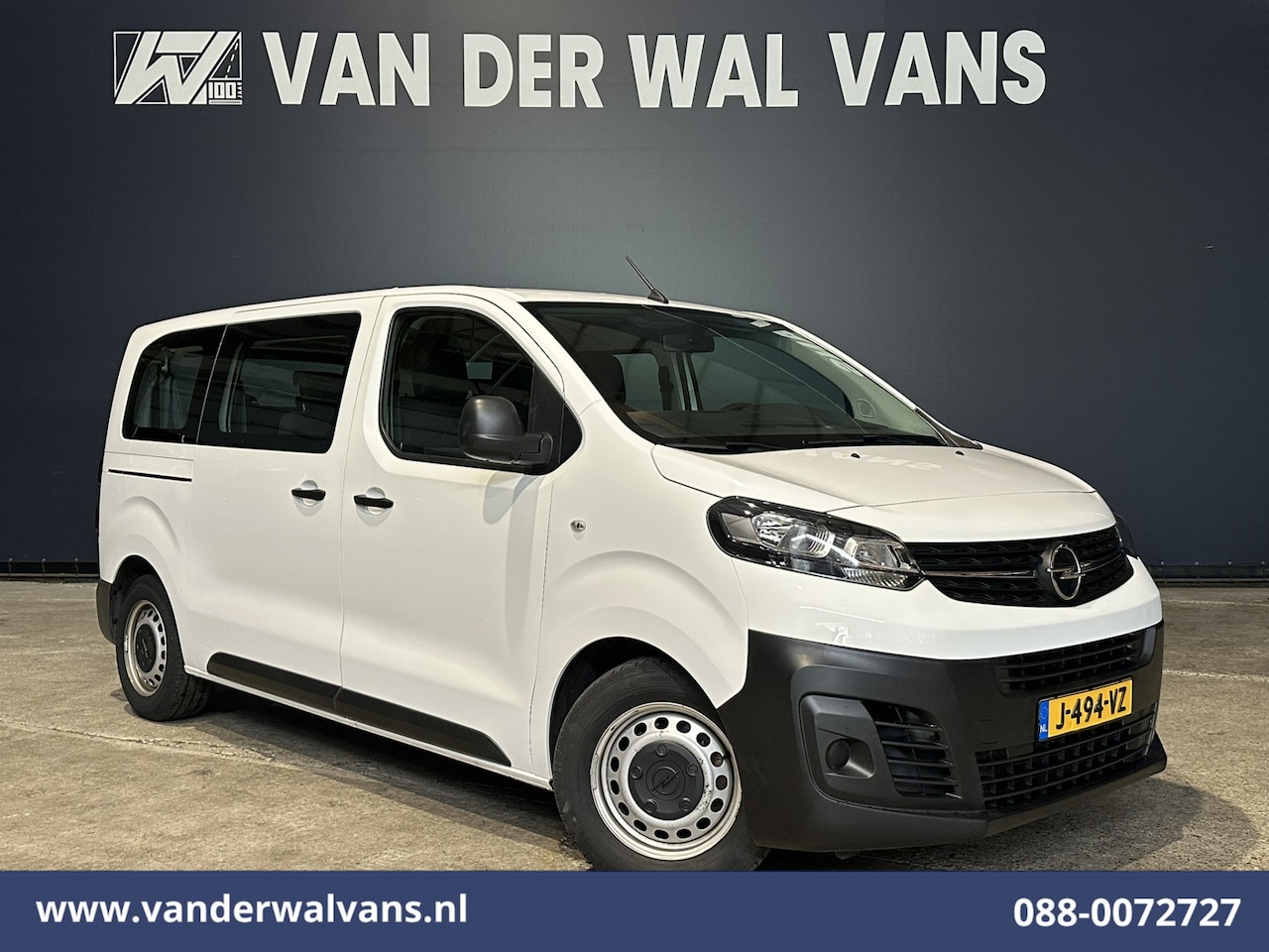 Opel Vivaro Combi - 1.5 CDTI 120pk L2H1 Personenbus 9-Zits Euro6 Airco | Navigatie | Apple Carplay | Cruisecon - AutoWereld.nl