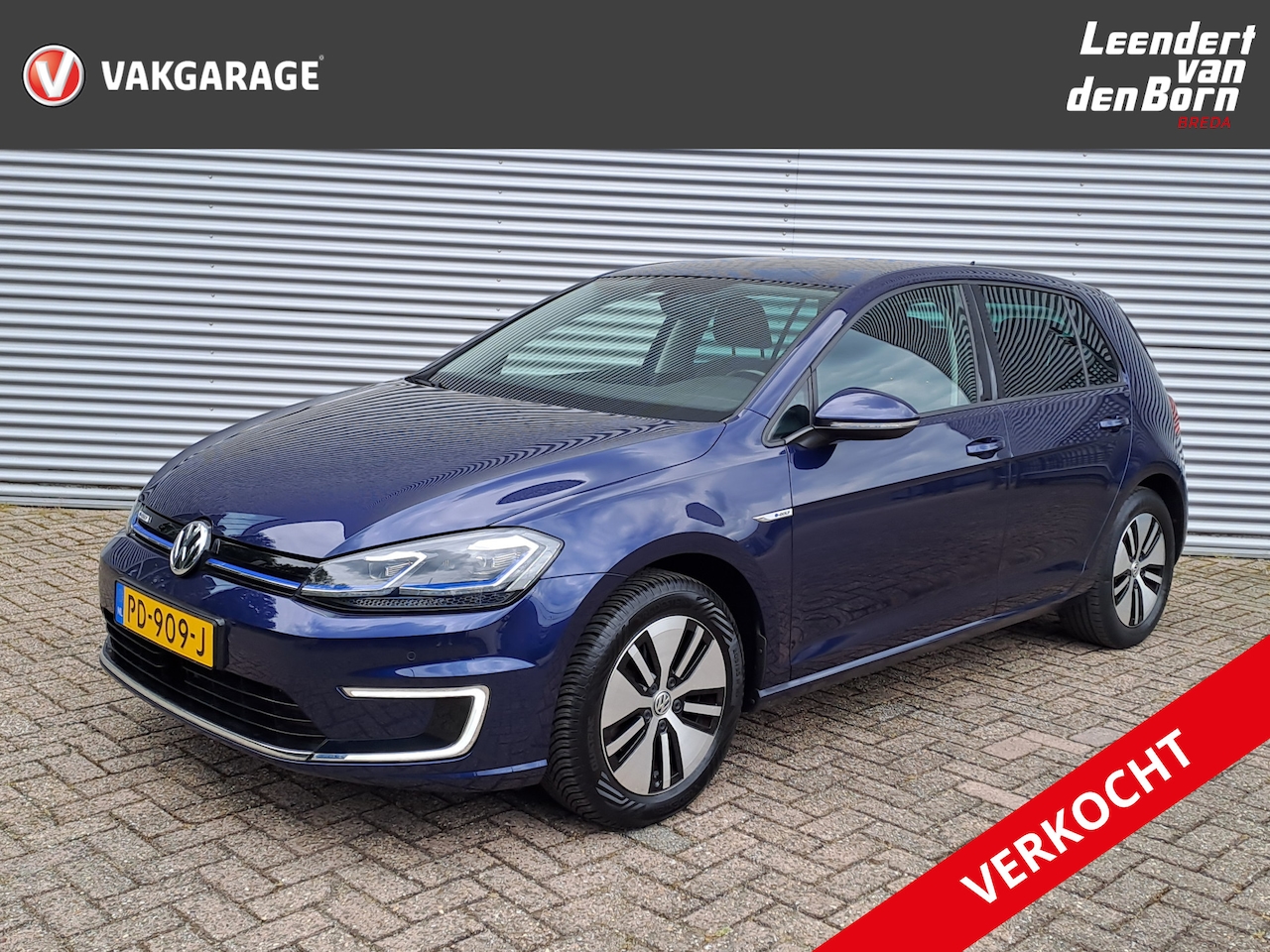 Volkswagen e-Golf - e-Golf | SOH waarde accu is 92,5 % | Parkeersensoren V+A | Cruise control adaptief | Navi - AutoWereld.nl