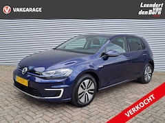 Volkswagen e-Golf - e-Golf | SOH waarde accu is 92, 5 % | Parkeersensoren V+A | Cruise control adaptief | Navi