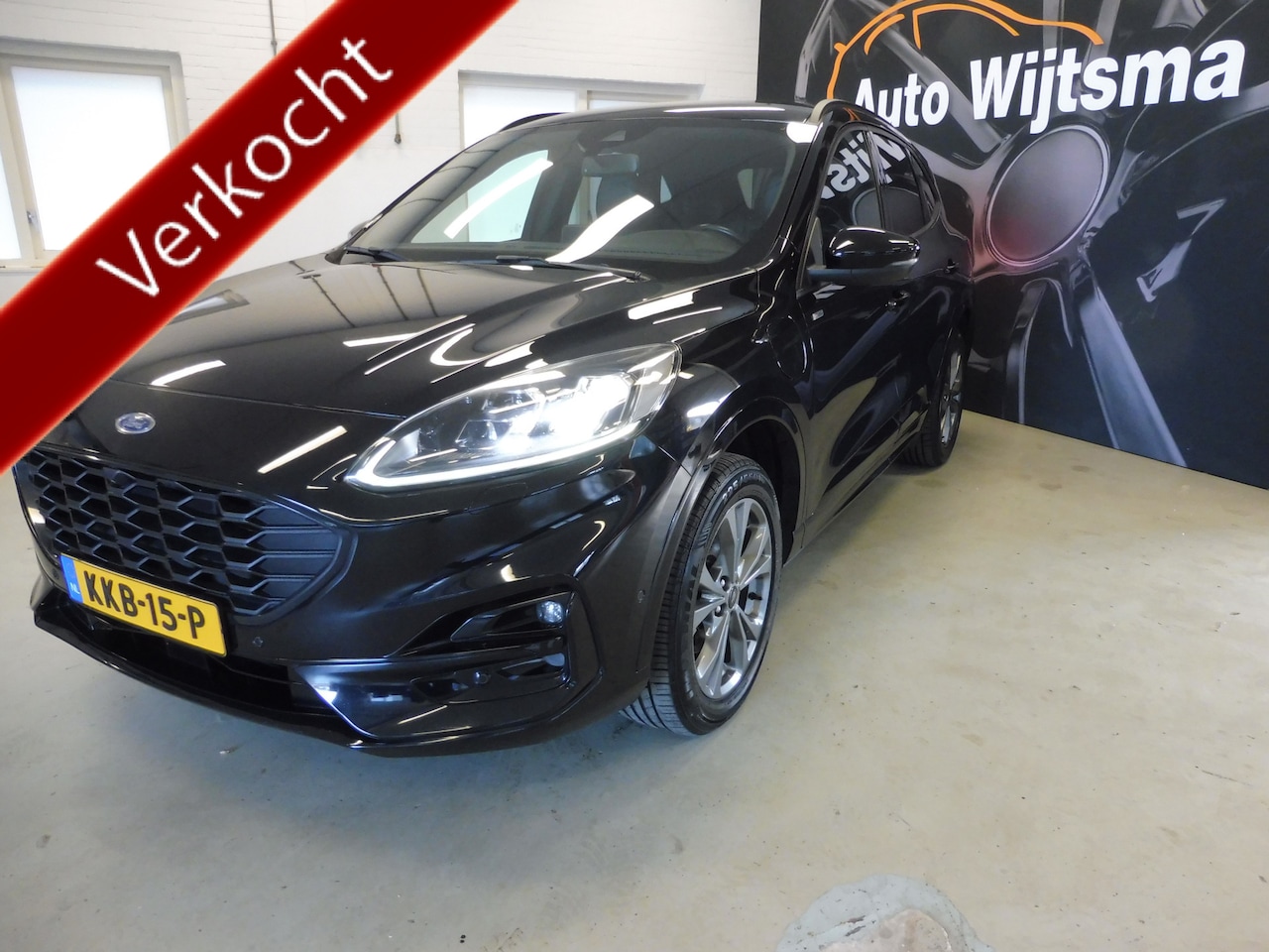 Ford Kuga - 2.5 PHEV ST-Line X SOH 97% Winterpak. | Zw hemel | Camera | Stof/leer | LMV 18"| AppleCarp - AutoWereld.nl