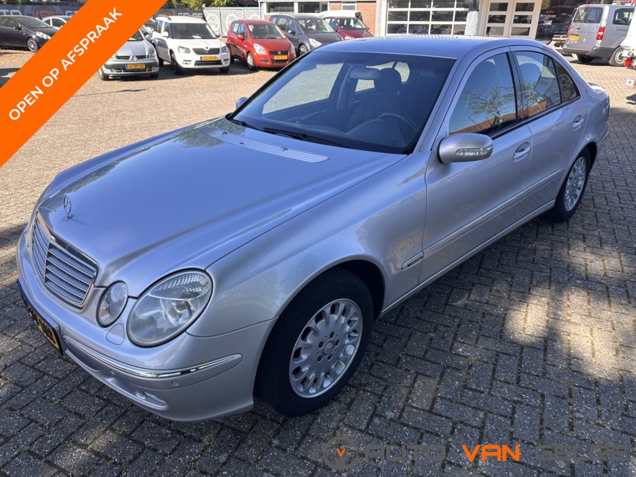 Mercedes-Benz E-klasse - 240 V6 Uniek! NL Auto NAP weinig KM! - AutoWereld.nl