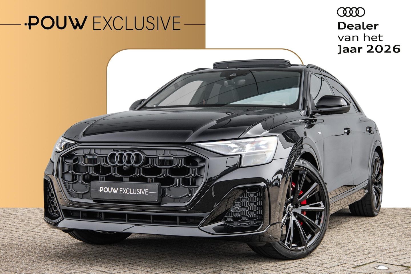 Audi Q8 - 60 TFSIe 490pk quattro Pro Line S Competition | B&O Adv. | 23" LMV | Softclose | Head-up | - AutoWereld.nl