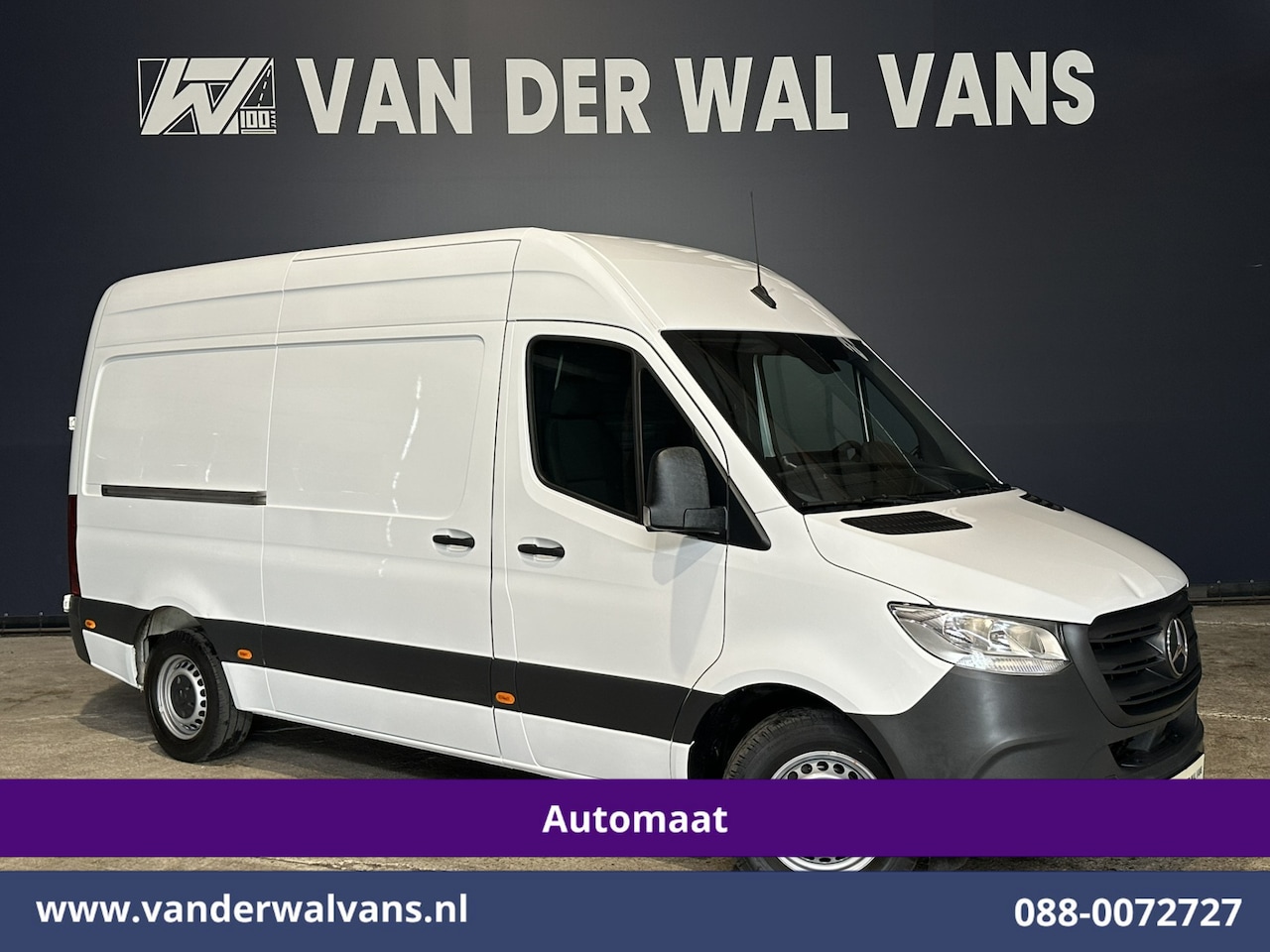 Mercedes-Benz Sprinter - 314 CDI 143pk Automaat L2H2 Euro6 Airco | Camera | Navigatie | Apple Carplay | Cruisecontr - AutoWereld.nl
