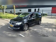 Volkswagen Touran - 1.4 TSI Highline 200.000 KM 7 PERSOONS AIRCO ZWART 2008