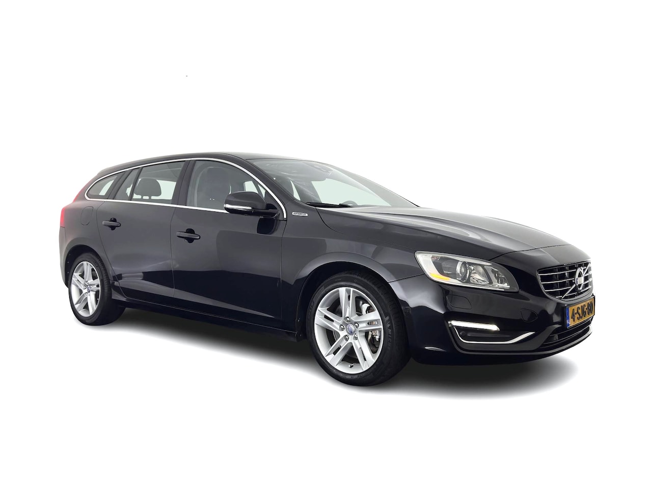 Volvo V60 - 2.4 D6 AWD Plug-In Hybrid Summum Aut. *LEATHER | XENON | HEATED-COMFORTSEATS | NAVI-FULLMA - AutoWereld.nl