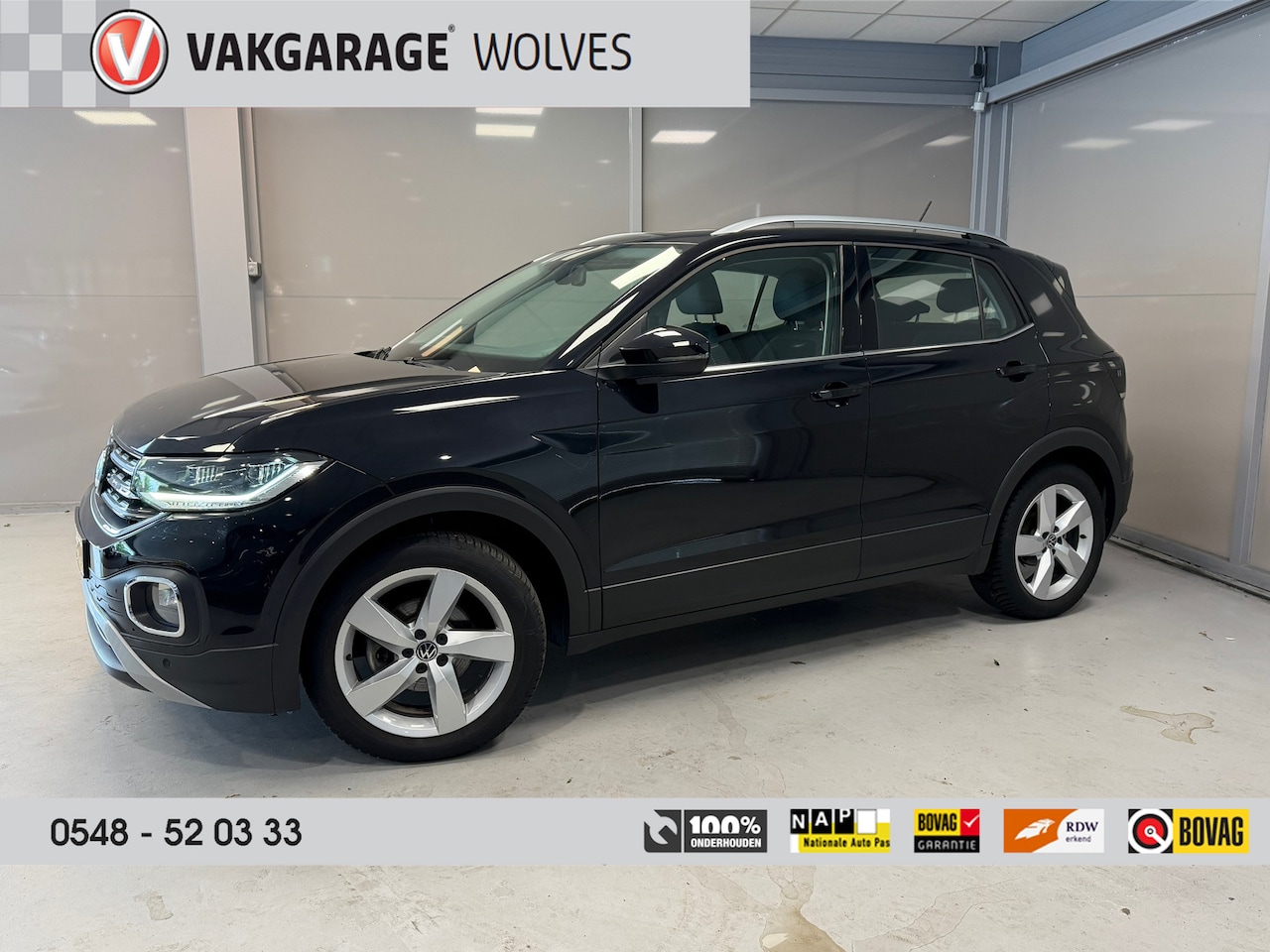 Volkswagen T-Cross - 1.0 TSI Style AUTOMAAT | CAR PLAY | NAVI | CLIMA | TREKHAAK | - AutoWereld.nl