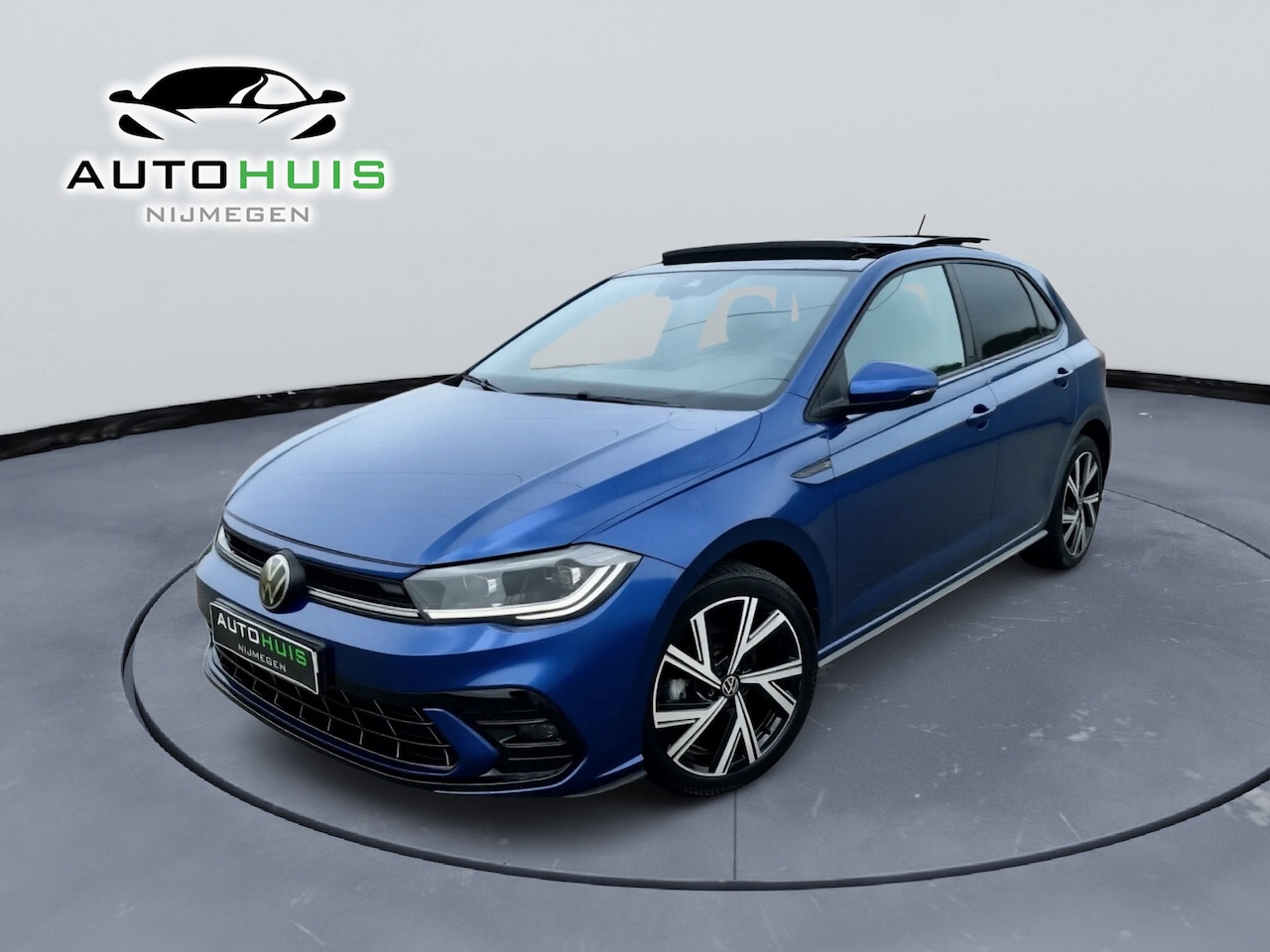 Volkswagen Polo - Volkswagen Polo 1.0 TSI 115 PK DSG R-Line Panoramadak IQ.LIGHT Matrix LED Discover Pro ACC - AutoWereld.nl