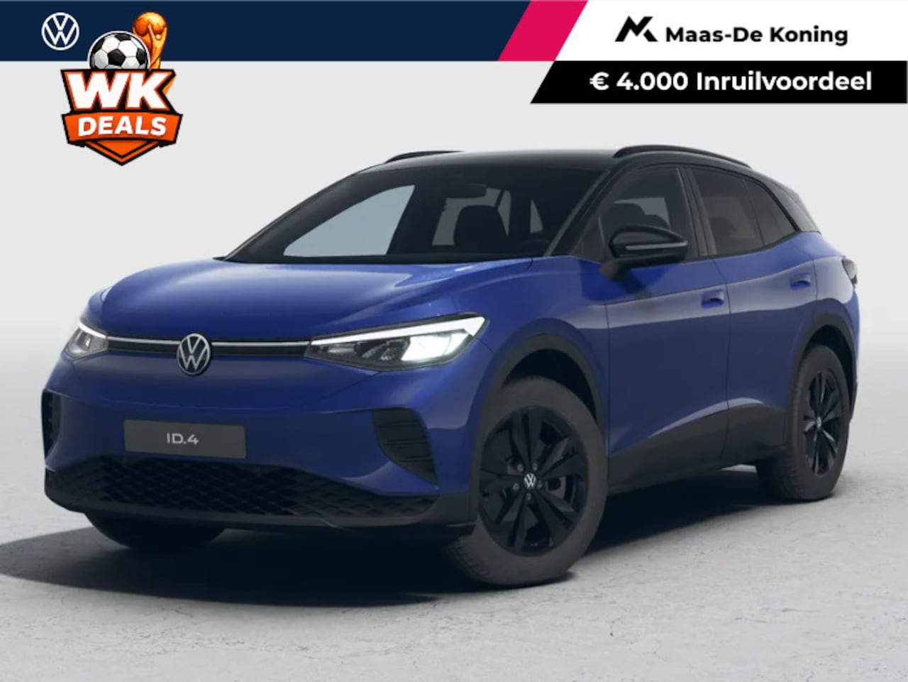 Volkswagen ID.4 - Limited Edition 58 kWh accu 190 PK · Achteruitrijcamera · Draadloze telefoonlader · Trekha - AutoWereld.nl