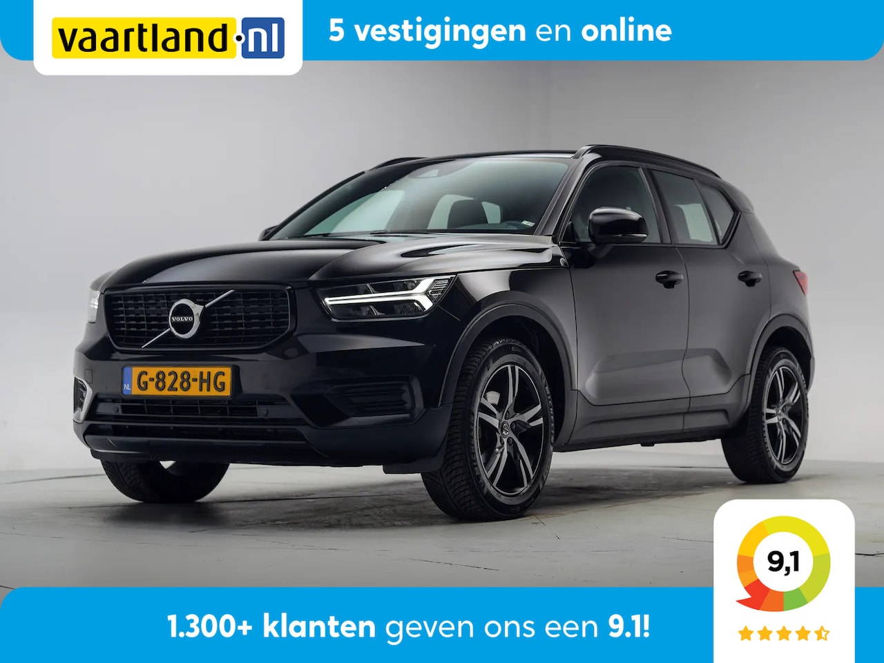 Volvo XC40 - 1.5 T3 R-Deisgn [Half -leder Apple / Android Navi Stoelverwarming ] - AutoWereld.nl