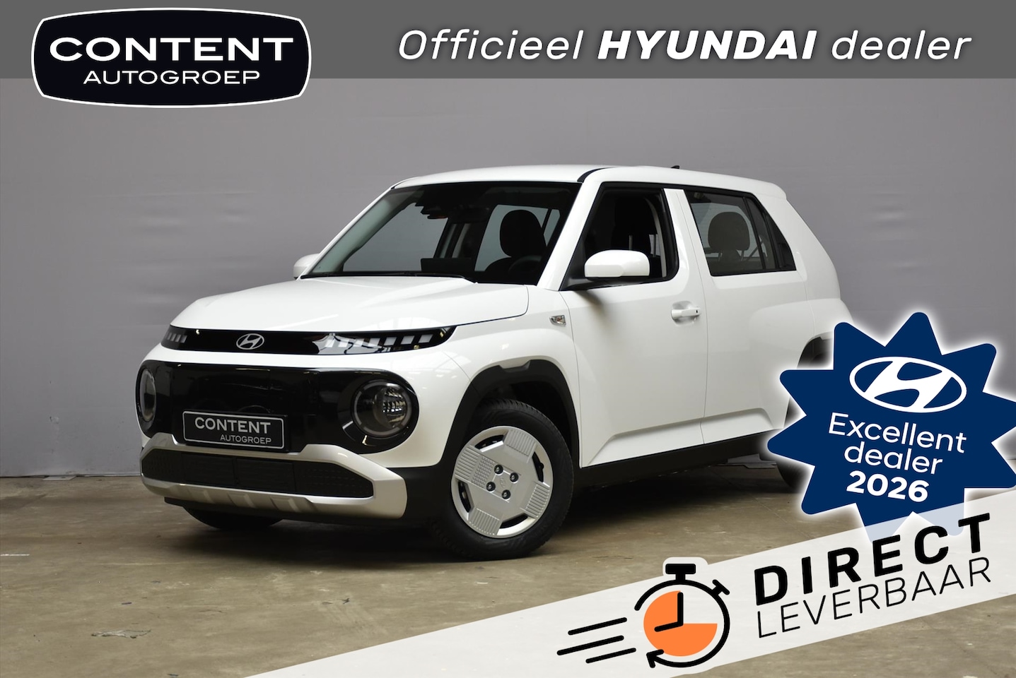 Hyundai Inster - 42 kWh E-Motion 5 zits! I Voorraad voordeel! - AutoWereld.nl