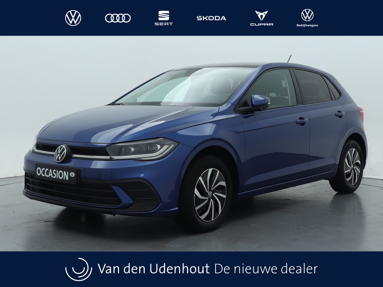 Volkswagen Polo - 1.0 TSI 95pk DSG Life Business Panoramadak LED Matrix - AutoWereld.nl