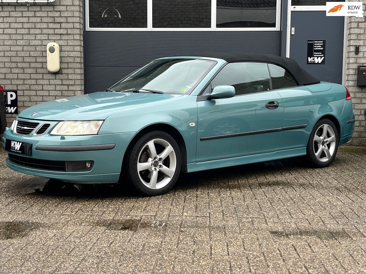 Saab 9-3 Cabrio - 1.8t Vector automaat NL auto 2 de eigenaar !! - AutoWereld.nl