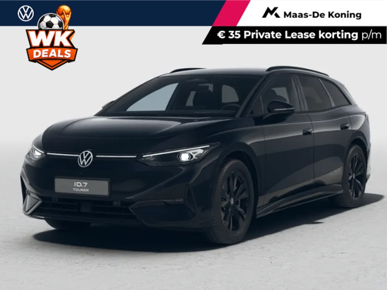 Volkswagen ID.7 - Limited Edition 59 kWh accu, 204 PK · Achteruitrijcamera · Draadloze telefoonlader · Sfeer - AutoWereld.nl