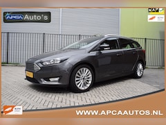 Ford Focus Wagon - 1.5 Titanium 6 mnd GARANTIE Nwe DBriem DealerOH Parkeer assist Navi Climate CruiseC Trekha