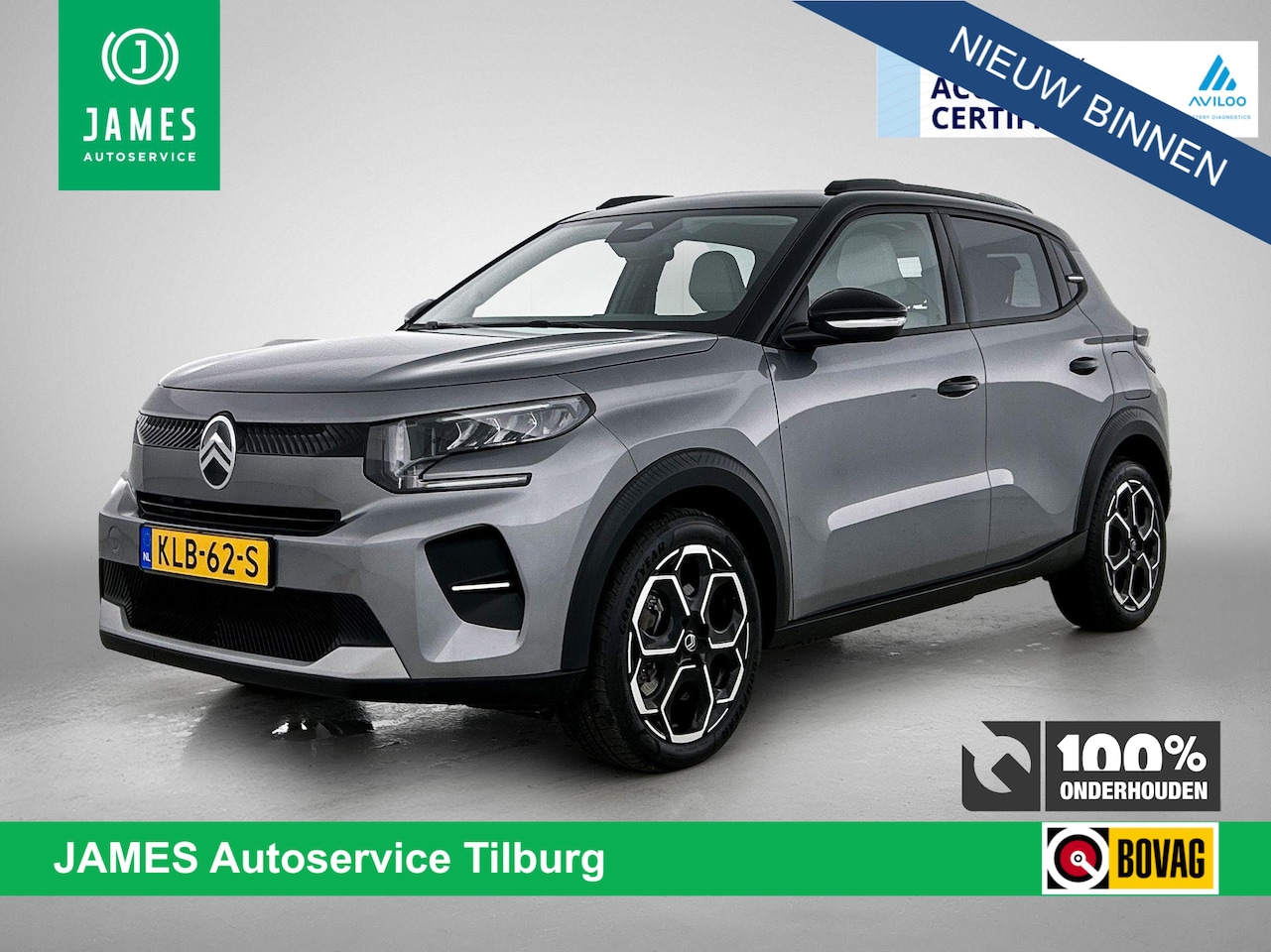 Citroën ë-C3 - Max 113pk 44 kWh TWO-TONE | CAMERA | CARPLAY & NAVI | LED - AutoWereld.nl