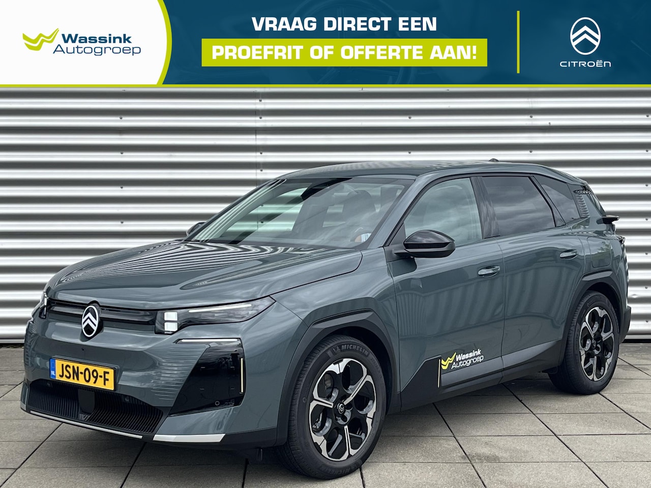 Citroën C5 Aircross - Max Comfort Range 73 kWh Navigatie | Camera | Leder | Stoelverwarming en koeling | Elektri - AutoWereld.nl