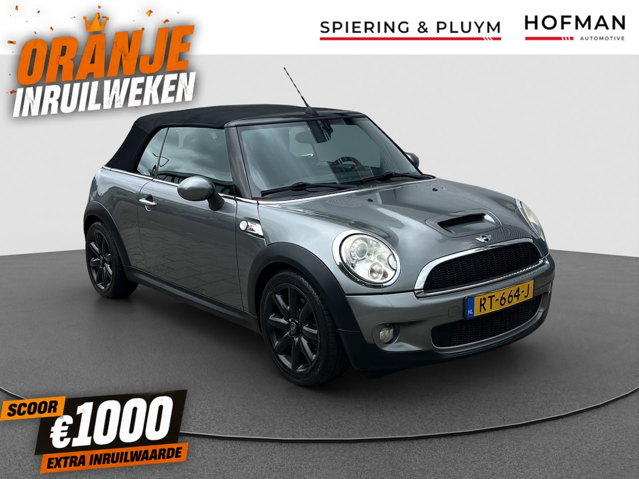 MINI Cabrio - 1.6 Cooper S | 175 PK | Climate | Leder - AutoWereld.nl