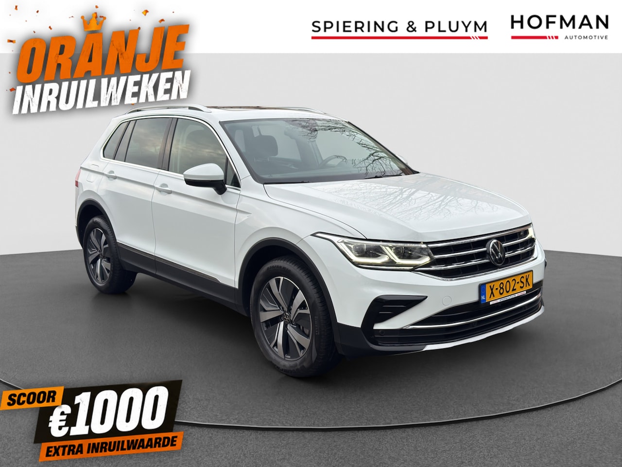 Volkswagen Tiguan - 1.4 TSI PHEV Business+ | Panodak | navi | virtual | camera! - AutoWereld.nl