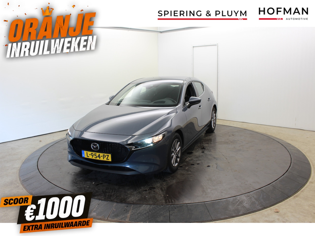 Mazda 3 - 2.0 e-SkyActiv-X M Hybrid 195pk Camera Head-Up Cruise Dhoek Stoel + Stuur verw - AutoWereld.nl