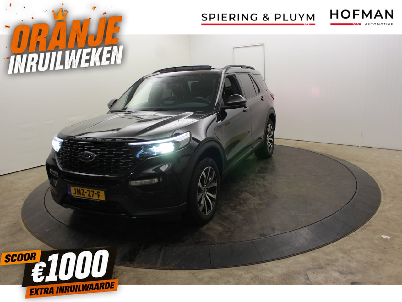 Ford Explorer - 3.0 V6 PHEV ST-Line 7 Per. Pano 360° Cam Trekh B&O El-Stoelen + Aklep - AutoWereld.nl