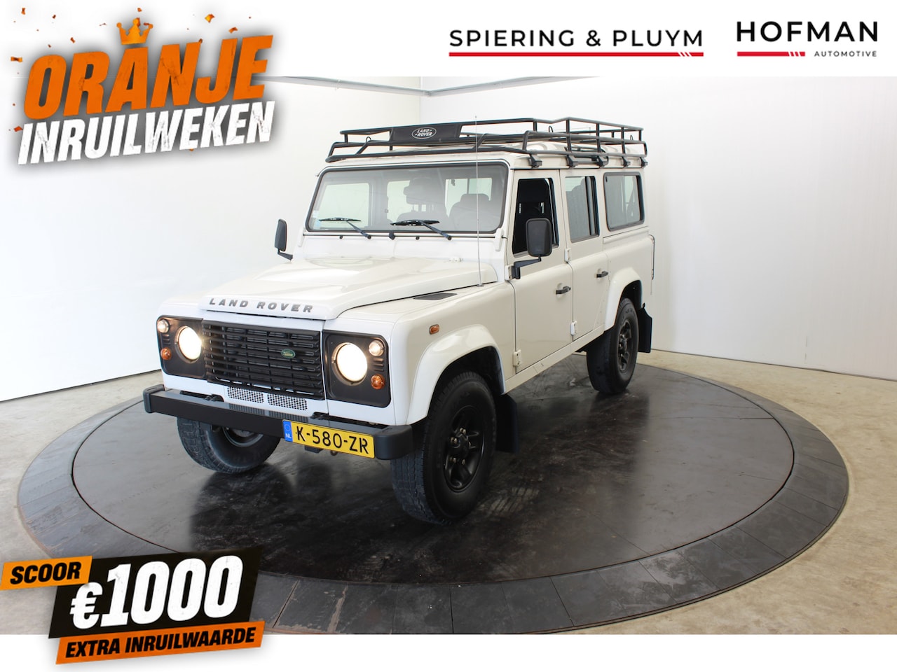 Land Rover Defender 110 - 2.4 TD SW E 7 P | 1e Eigenaar | Topstaat | Youngtimer | Unieke kilometers | - AutoWereld.nl