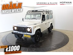 Land Rover Defender 110 - 2.4 TD SW E 7 P | 1e Eigenaar | Topstaat | Youngtimer | Unieke kilometers |