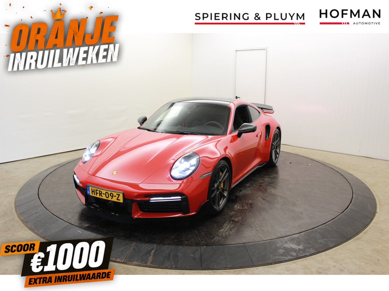 Porsche 911 - 3.8 Turbo S Aerokit Carbon Nose lift 360º Camera PPF Sport Uitlaat - AutoWereld.nl
