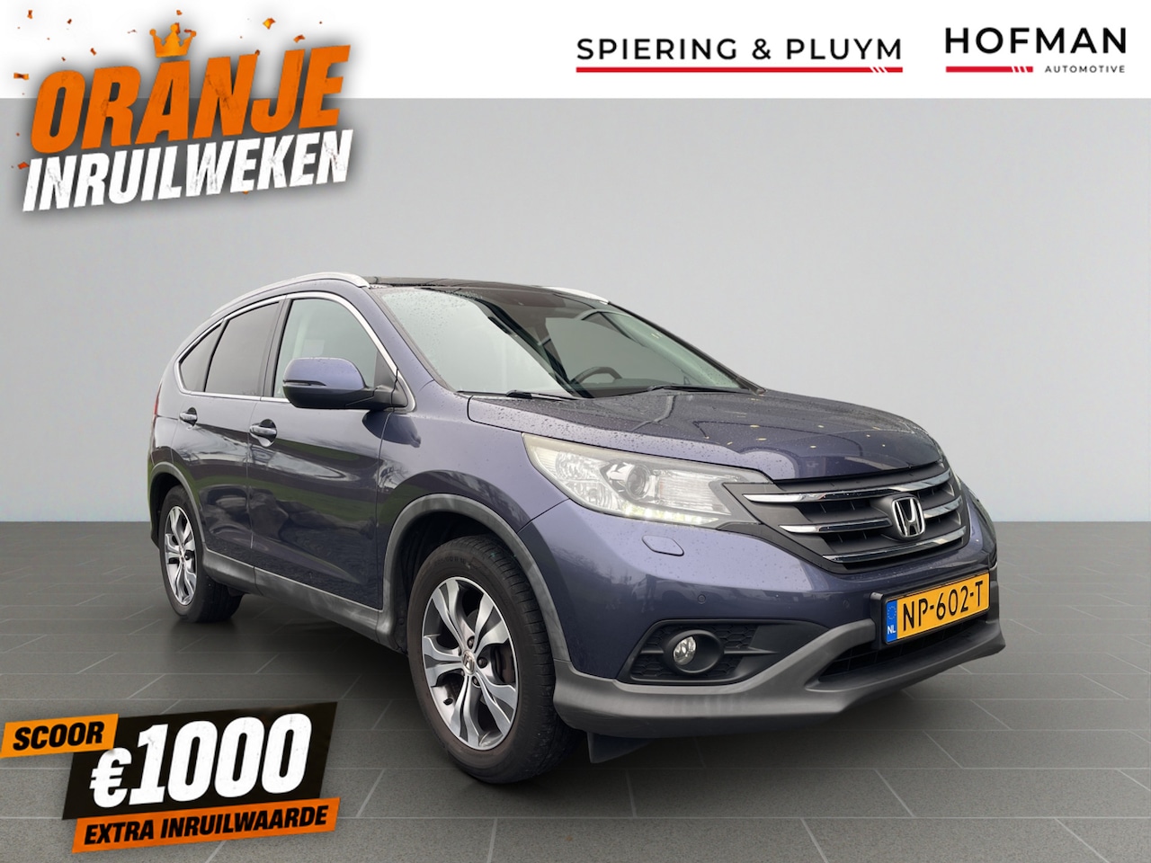 Honda CR-V - 2.0 AWD Executive Leder | Stoelgeheugen | Pano | Keyless | Cruise - AutoWereld.nl