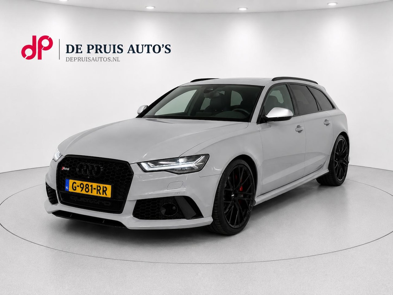 Audi RS6 - Avant RS6 quattro perfomance Carbon Alcantara-Hemel B&Ohigh-end 360°camera Volleder ACC Na - AutoWereld.nl