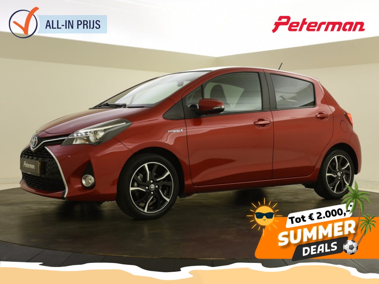 Toyota Yaris - 1.5 Hybrid Style | Panoramadak | Camera | Navigatie - AutoWereld.nl