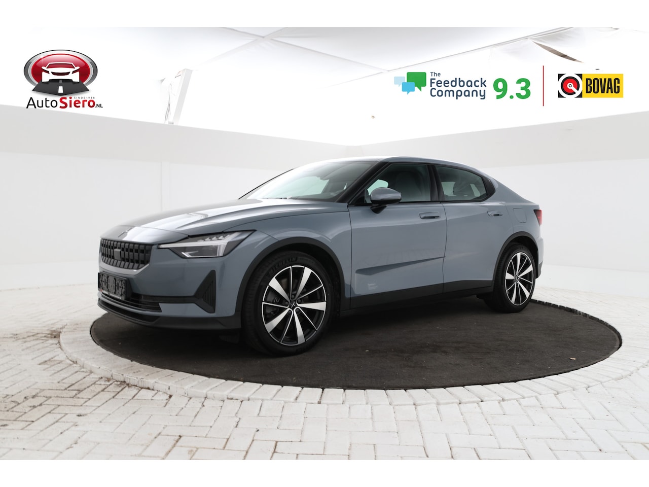 Polestar 2 - Long Range Single Motor 78 kWh SOH 94%  Panorama Thundergrey! - AutoWereld.nl