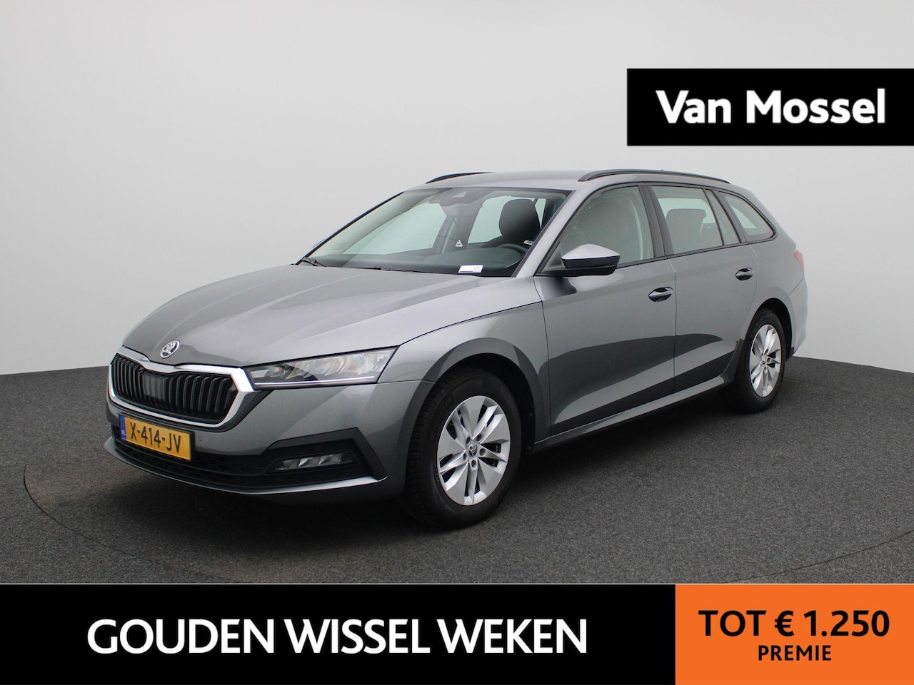 Skoda Octavia Combi - 1.0 TSI Business Edition | Navigatie | Parkeersensoren | LED | Climate Control - AutoWereld.nl