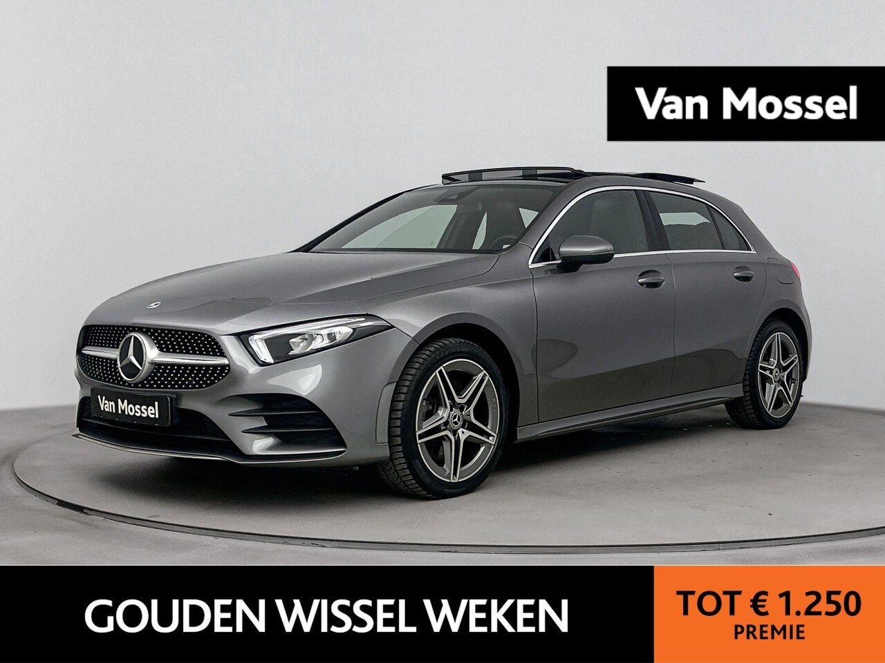 Mercedes-Benz A-klasse - AMG-Line 250e | Panoramadak | Stoelverwarming | | Sfeerverlichting | Climate Control - AutoWereld.nl