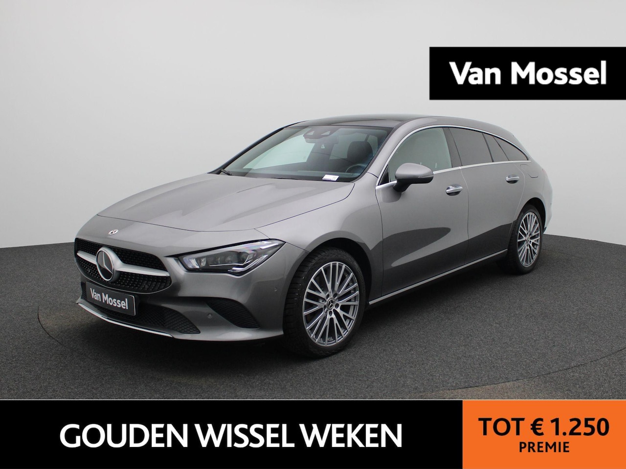 Mercedes-Benz CLA-klasse Shooting Brake - 250 e Premium Plus | Automaat | Stoel verwarming | Schuif/ kantel dak | Leder | LMV | Came - AutoWereld.nl