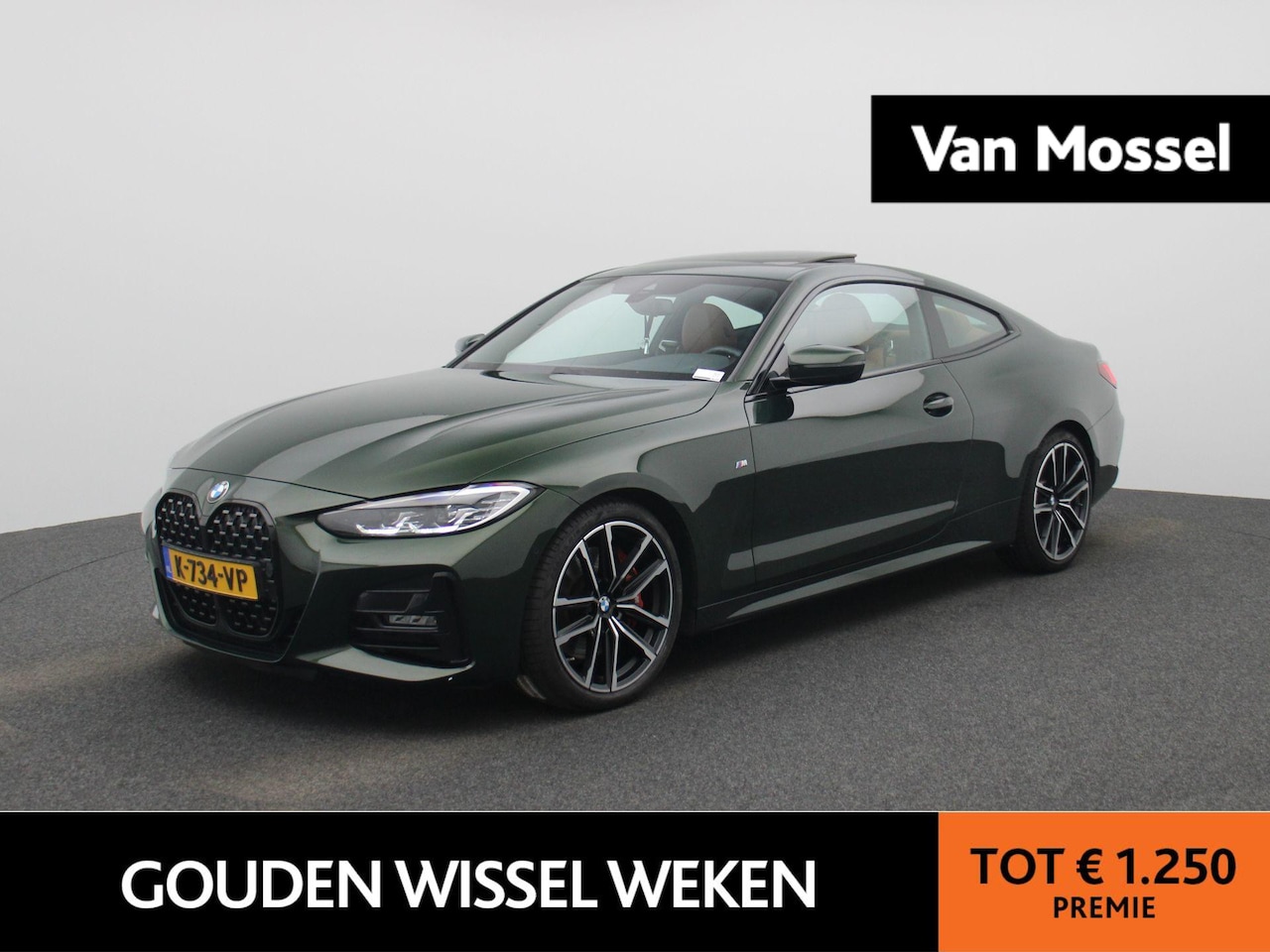 BMW 4-serie Coupé - 430i High Executive | M-SPORT | Panoramadak | Cognac Leder | Laser LED | Apple Carplay / A - AutoWereld.nl