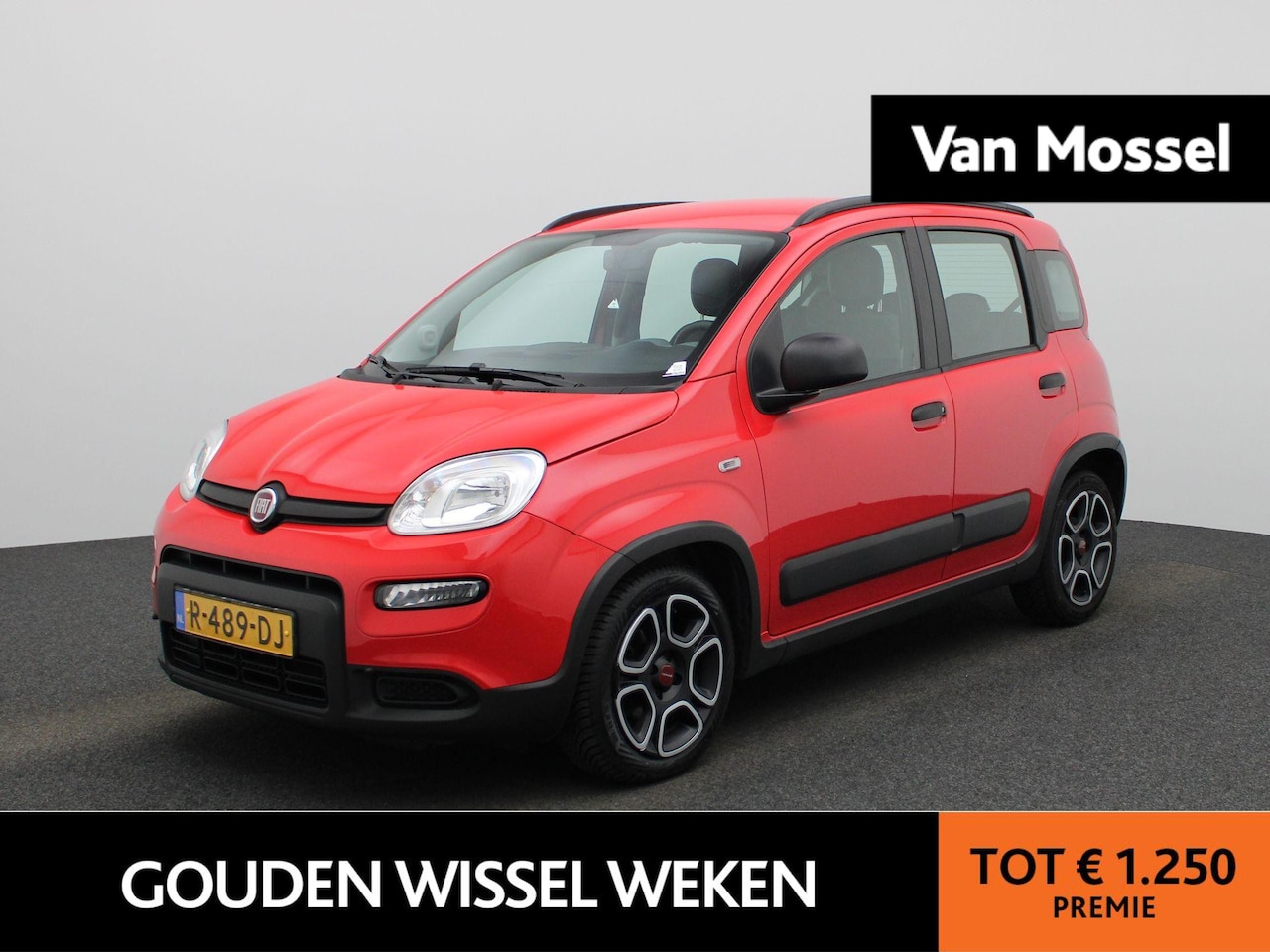 Fiat Panda - 1.0 Hybrid City Life | DAB | 7" Touchscreen met Carplay | 5 Stoelen | Airconditioning | Ho - AutoWereld.nl