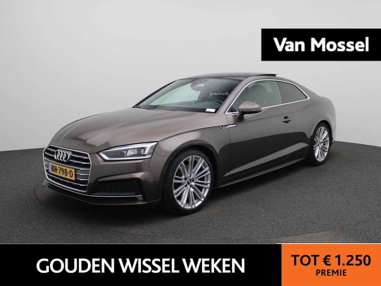 Audi A5 Coupé - 2.0 TFSI ultra Launch Edition | Automaat | Panoramdak | Stoelverwarming | Navigatie | Clim - AutoWereld.nl