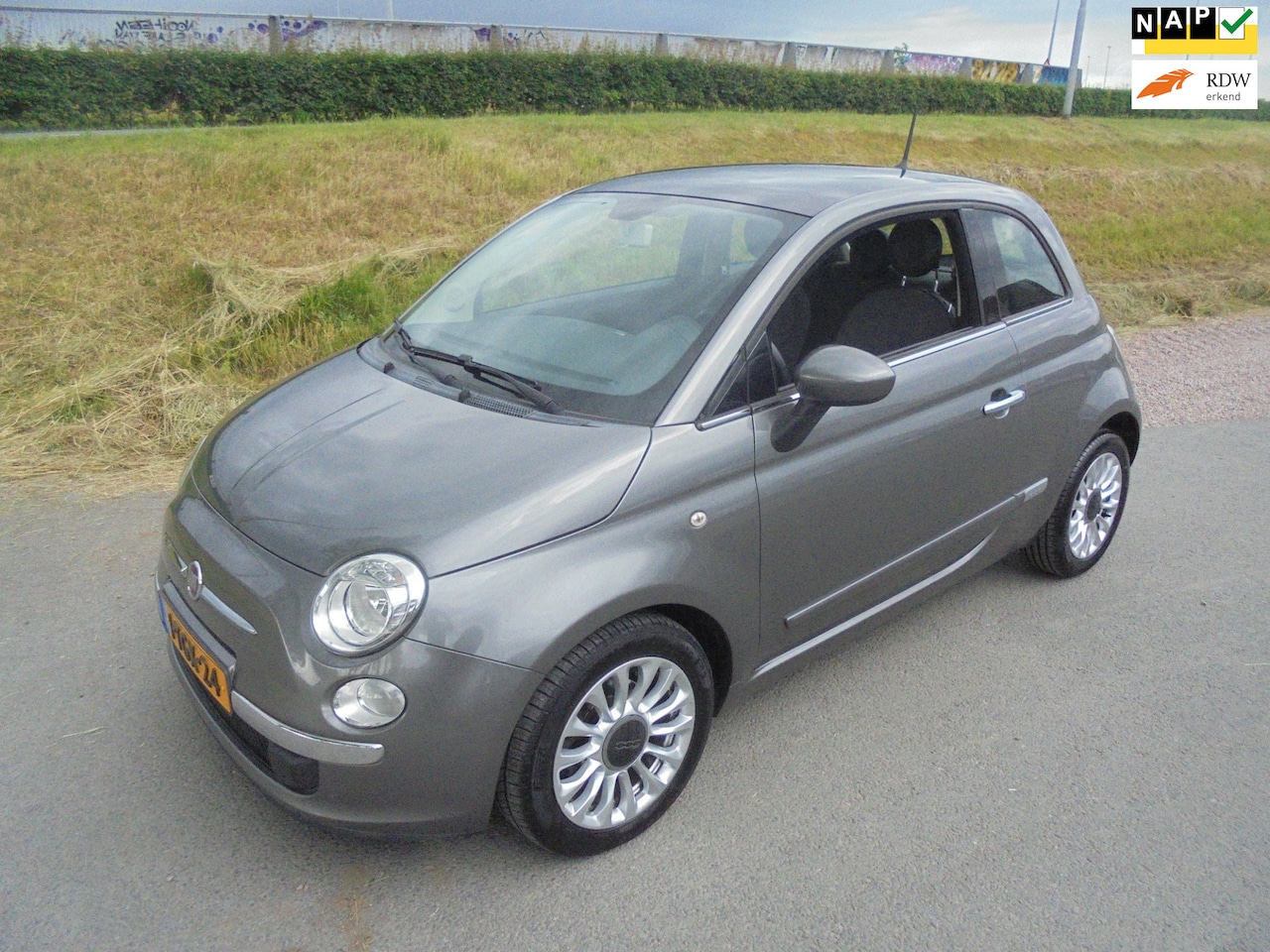 Fiat 500 - Fiat 500 0.9 benzine TwinAir Lounge airco lmv 119.000km - AutoWereld.nl