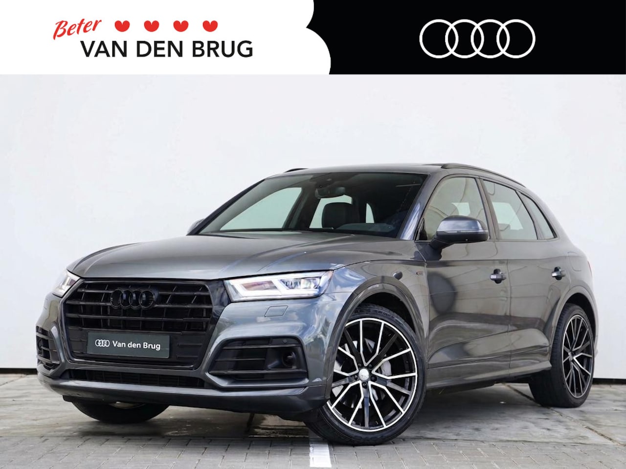 Audi Q5 - 55 TFSI e quattro Competition | Pano | Luchtvering | Trekhaak | Leer/Alcantara | Massage | - AutoWereld.nl