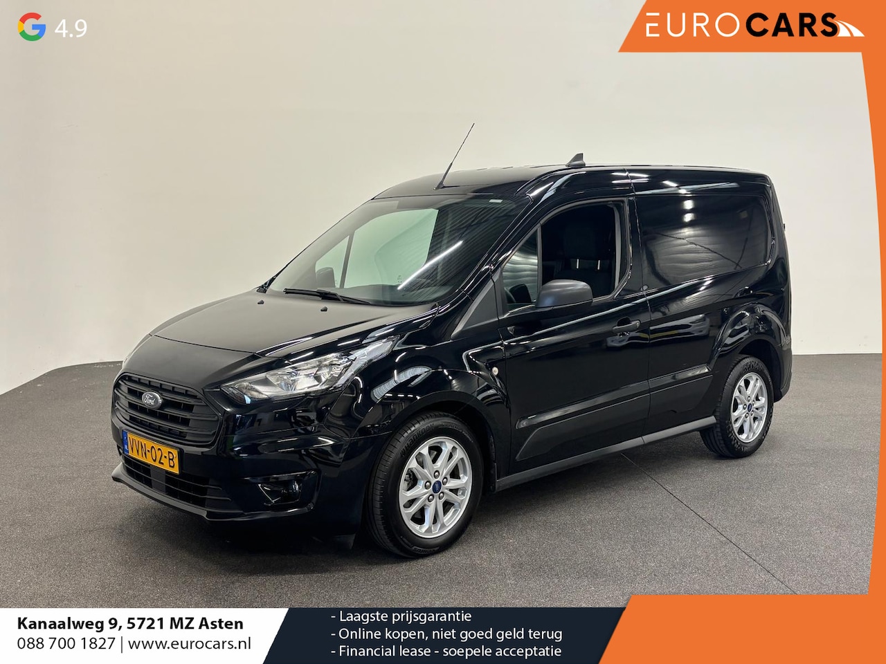 Ford Transit Connect - 1.5 EcoBlue L1 Automaat Trend Navigatie Airco Cruise Control Camera Trekhaak - AutoWereld.nl