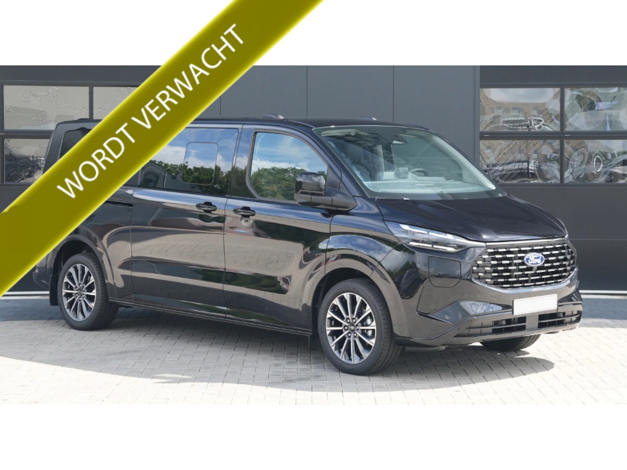 Ford Transit Custom - 340L 2.5 PHEV 233PK L2H1 Titanium X 8 Persoons PHEV Automaat Hybride | Airco | Adap. Cruis - AutoWereld.nl