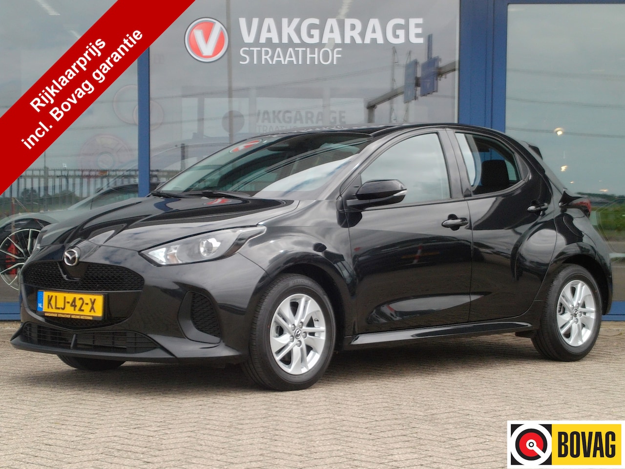 Mazda 2 Hybrid - 1.5 Centre-line 1.5 Centre-line, Carplay + Android Auto / Parkeer Camera / Stoelverwarming / Keyless / Cli - AutoWereld.nl