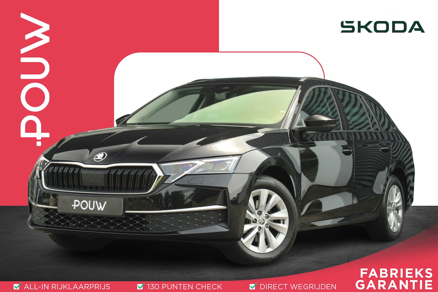 Skoda Octavia Combi - 1.5 TSI 115pk DSG MHEV First Edition | Stoel/ Stuurverwarming | Adaptieve Cruise | Navigat - AutoWereld.nl