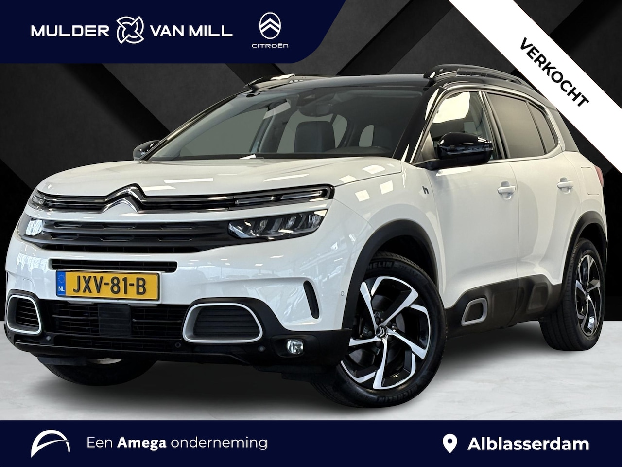 Citroën C5 Aircross - Feel Pack 1.6 HYbrid PHEV 225pk e-EAT8 | ALCANTARA | TWO-TONE! | KEYLESS ENTRY | CAMERA | - AutoWereld.nl