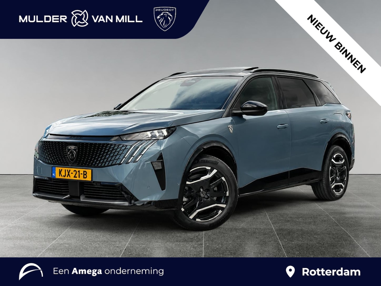 Peugeot e-5008 - GT EV 73kWh 210pk | ALCANTARA | MASSAGE | SCHUIF/KANTELDAK | 360° CAMERA | NAVI | ADAPTIVE - AutoWereld.nl